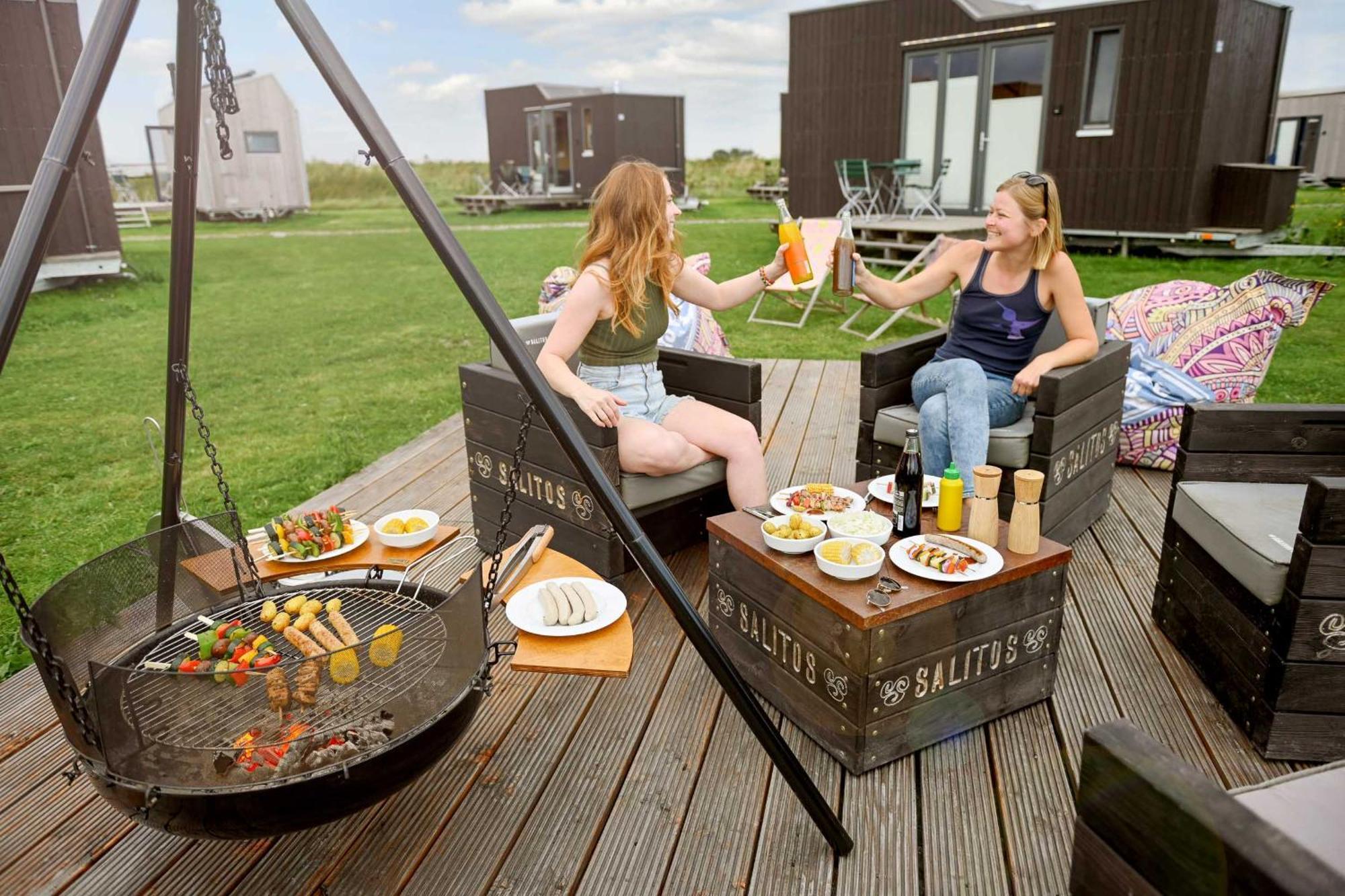Tiny House Nature 15 Zur Meerseite - Green Tiny Village Harlesiel Carolinensiel Zewnętrze zdjęcie